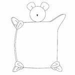 Kuscheltier Schmusetuch und Zahntuch TEDDY Ebook PDF Schnittmuster Schnittmuster PDF Ebook download Patternforkids 
