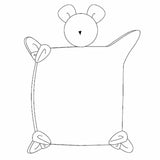 Kuscheltier Schmusetuch und Zahntuch TEDDY Ebook PDF Schnittmuster Schnittmuster PDF Ebook download Patternforkids 