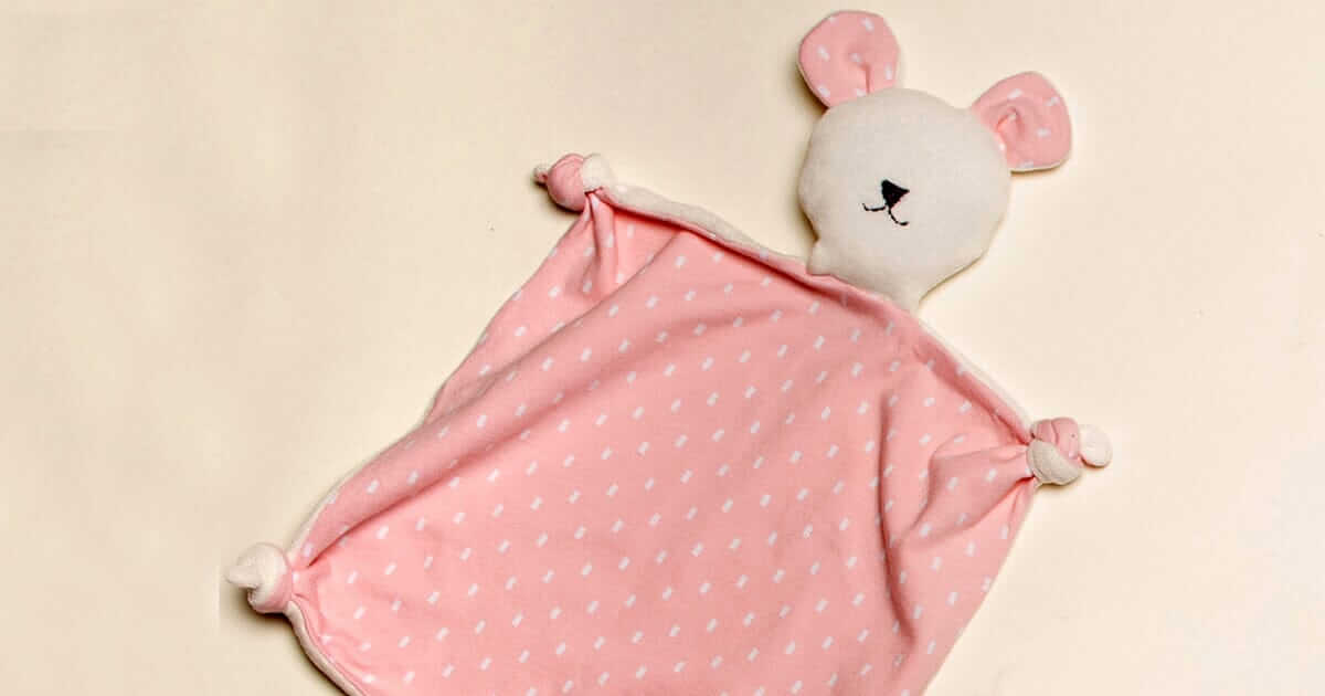 Kuscheltier Schmusetuch und Zahntuch TEDDY Ebook PDF Schnittmuster Schnittmuster PDF Ebook download Patternforkids 