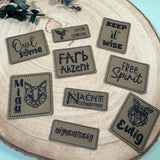 Plotter- Laserdatei Label Fractal Friends