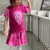 Schnittmuster Main SplitSet GIRLS - Shirt & Drehrock - 68-134