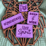 Plotter- Laserdatei Label Fractal Friends