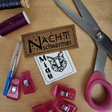 Plotter- Laserdatei Label Fractal Friends