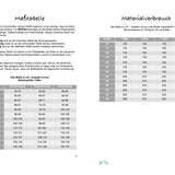 XL-Bundle Hoodie MELFI + Raglanhoodie GONI  + Hose ISERNIA + Hose MOENA Gr. 32-56 Schnittmuster PDF Ebook