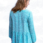 Schnittmuster Marie – Boho Bluse & Kleid mit Saumrüsche Gr. 34-50 / BU 80-116 - Sewando