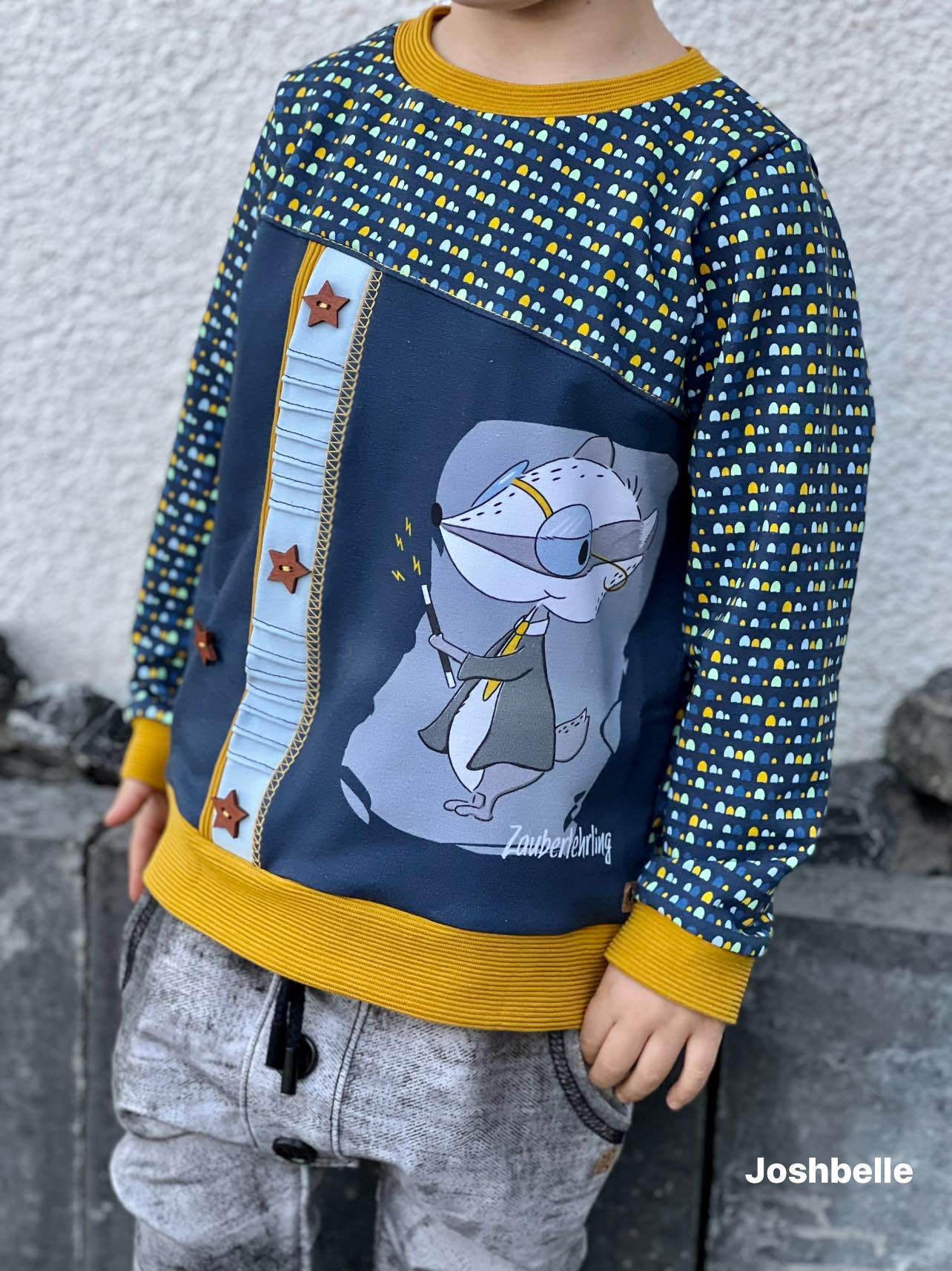 Happy Daniel - Gr 86-164 - Pullover + Hoodie Schittmuster - Sewando