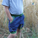 Schnittmuster Main PumpiShorts - Kindershorts mit/ohne Taschen - Gr. 68-164 - Sewando