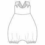 Latzhose Overall Schnittmuster Ebook pdf PHIL Größen: 56/62, 68/74, 80/86, 92/98 Schnittmuster PDF Ebook download Patternforkids 