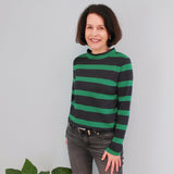 Laura – Shirt mit Stehkragen, Schnittmuster in Gr. 34 - 46