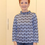 Laura – Shirt mit Stehkragen, Schnittmuster in Gr. 34 - 46