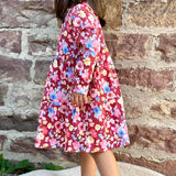 Schnittmuster Kinderkleid Regnbue Gr. 56-140