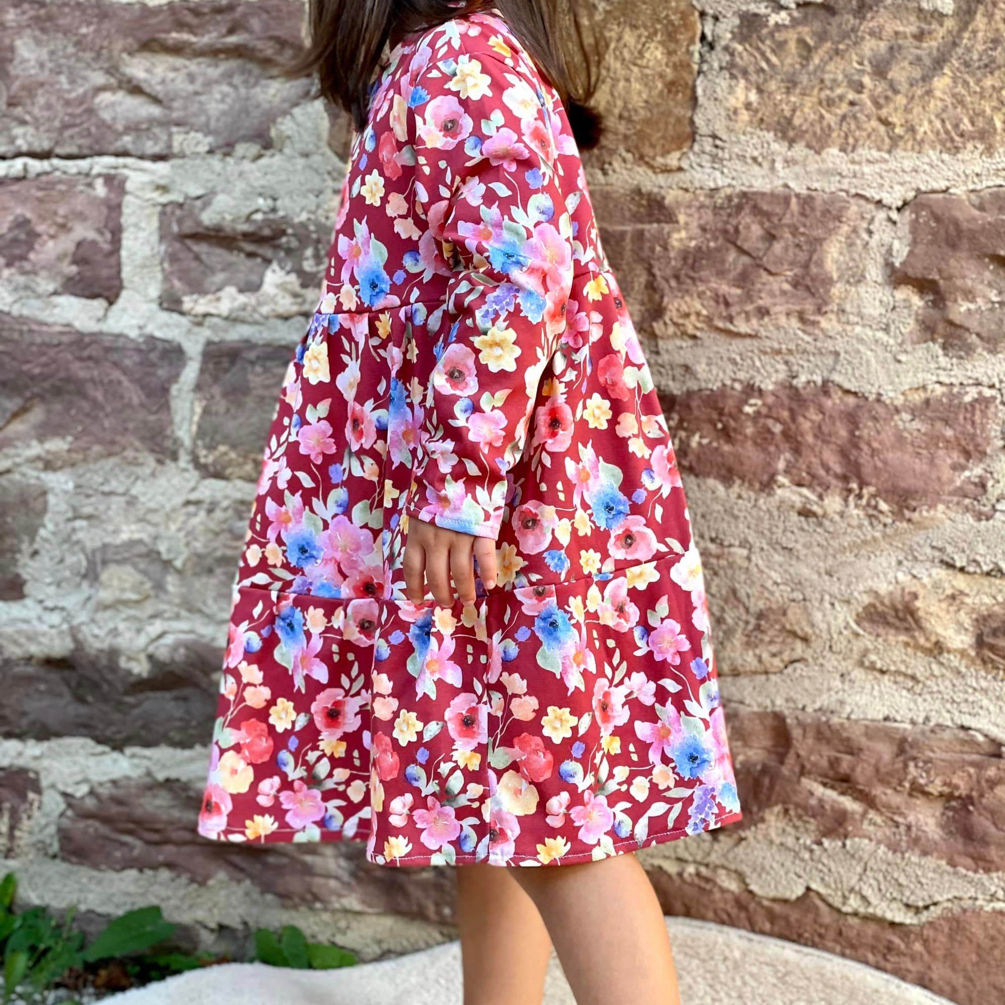 Schnittmuster Kinderkleid Regnbue Gr. 56-140 - Sewando