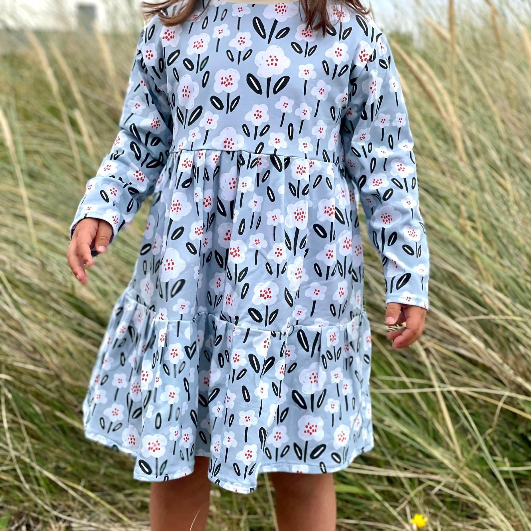 Schnittmuster Kinderkleid Regnbue Gr. 56-140 - Sewando