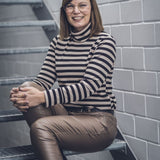 Lea - Rollkragenshirt, Schnittmuster in Gr. 34 - 50