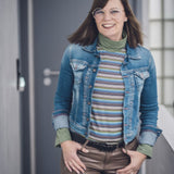 Lea - Rollkragenshirt, Schnittmuster in Gr. 34 - 50