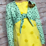 Happy Bibiane -Gr 74 - 164 - Ballontunika + Kleid mit Fake-Bolero Schnittmuster - Sewando