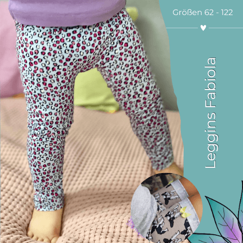 Schnittmuster Leggins Fabiola Gr.62 - 122 - Sewando