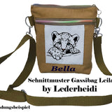 Stickdatei Leopard Baby "Finn"- realistisch - FÜR HELLE STOFFE