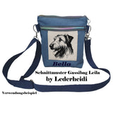 Stickdatei Irischer Wolfshund " Fred" - realistisch - FÜR HELLE STOFFE