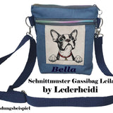 Stickdatei Boston Terrier "Kylo" - realistisch - FÜR HELLE STOFFE