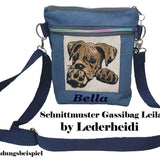 Stickdatei Applikation Boxer "Whisky" - realistisch - FÜR HELLE & DUNKLE STOFFE