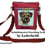 Stickdatei Applikation Border Terrier "Jacke" - realistisch - FÜR HELLE & DUNKLE STOFFE