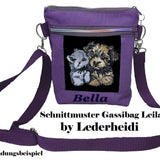Stickdatei Applikation Yorkshire Terrier & Katze "Becca & Elfie"- FÜR HELLE & DUNKLE STOFFE