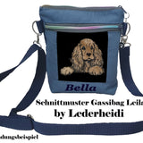 Stickdatei Applikation Cocker Spaniel "Merle"- realistisch - FÜR HELLE & DUNKLE STOFFE