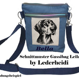Stickdatei Bayrischer Gebirgsschweißhund "August"  FÜR HELLE STOFFE