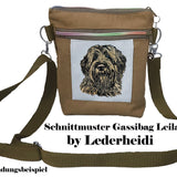 Stickdatei Applikation Briard "Jolina" - realistisch - FÜR HELLE & DUNKLE STOFFE