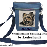 Stickdatei Applikation Yorkshire Terrier "Gizmo" - realistisch - FÜR HELLE & DUNKLE STOFFE