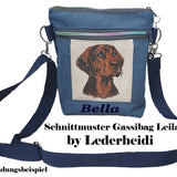 Stickdatei Applikation Bayrischer Gebirgsschweißhund "August"