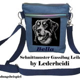 Stickdatei "Appenzeller Sennenhund Leroy" - realistisch - FÜR DUNKLE STOFFE