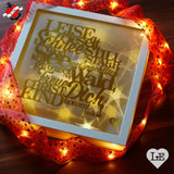 Plotter-, Laser- und 3D Druck Datei *Leise rieselt der Schnee