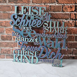 Plotter-, Laser- und 3D Druck Datei *Leise rieselt der Schnee