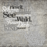 Plotter-, Laser- und 3D Druck Datei *Leise rieselt der Schnee