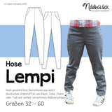 Schnittmuster Hose Lempi - Größen 32 - 60 - Sewando