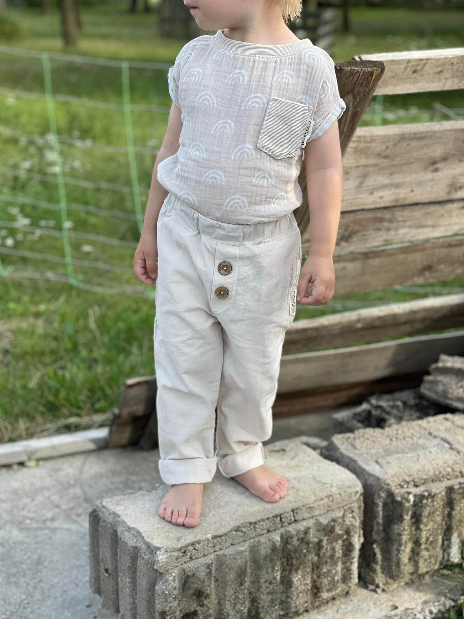 Schnittmuster Bunde Kinderhose Sollys und Damenhose Skat Gr. 56-140 und Gr. 32-50 - Sewando