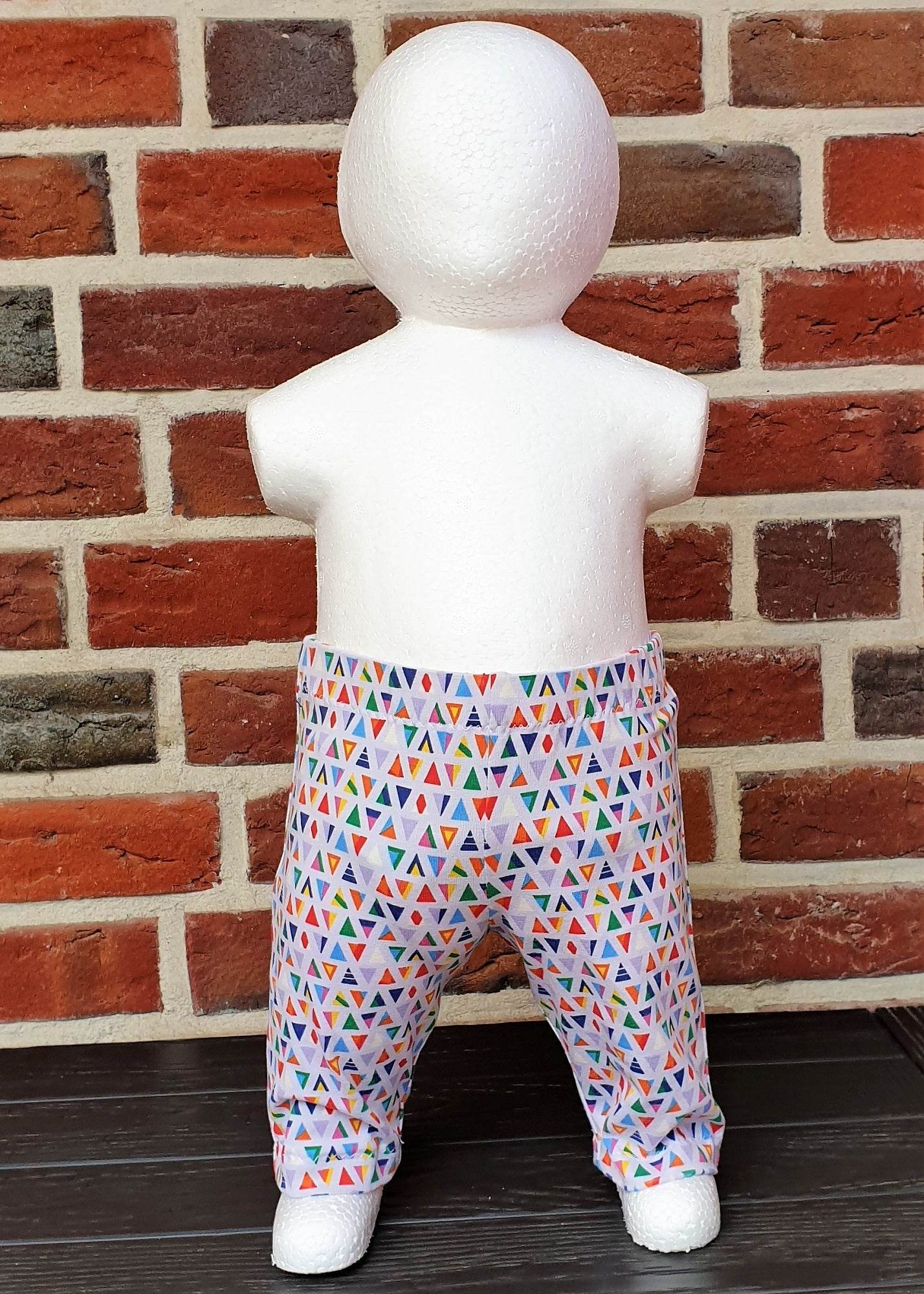 Lena – Bequeme Babyhose aus Jersey oder Sweat Gr. 44-98 - Sewando