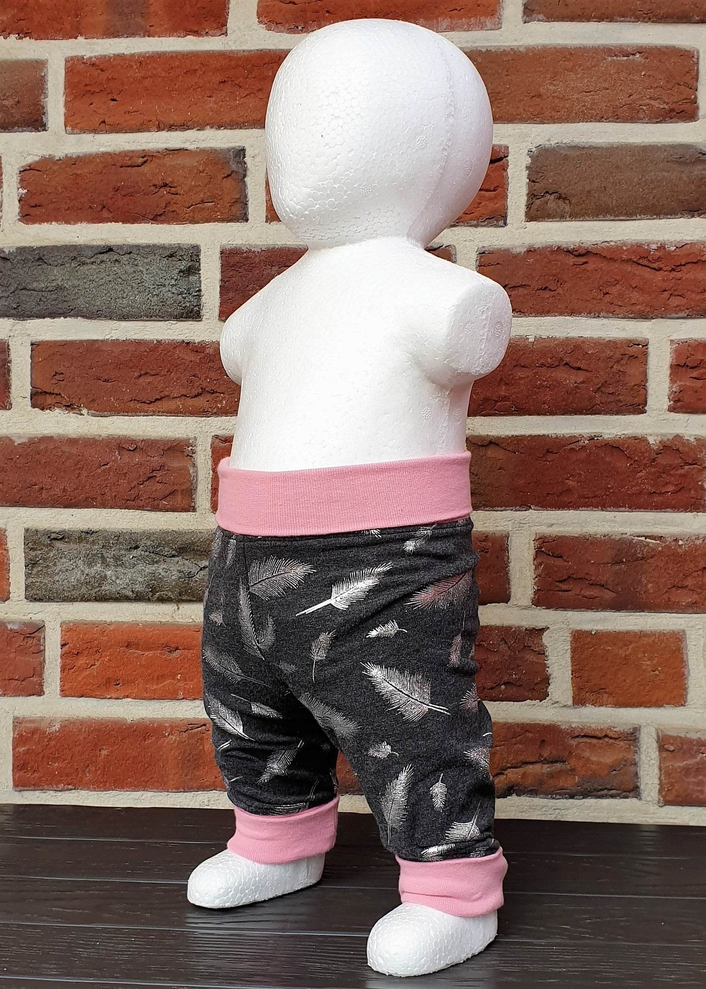 Lena – Bequeme Babyhose aus Jersey oder Sweat Gr. 44-98 - Sewando