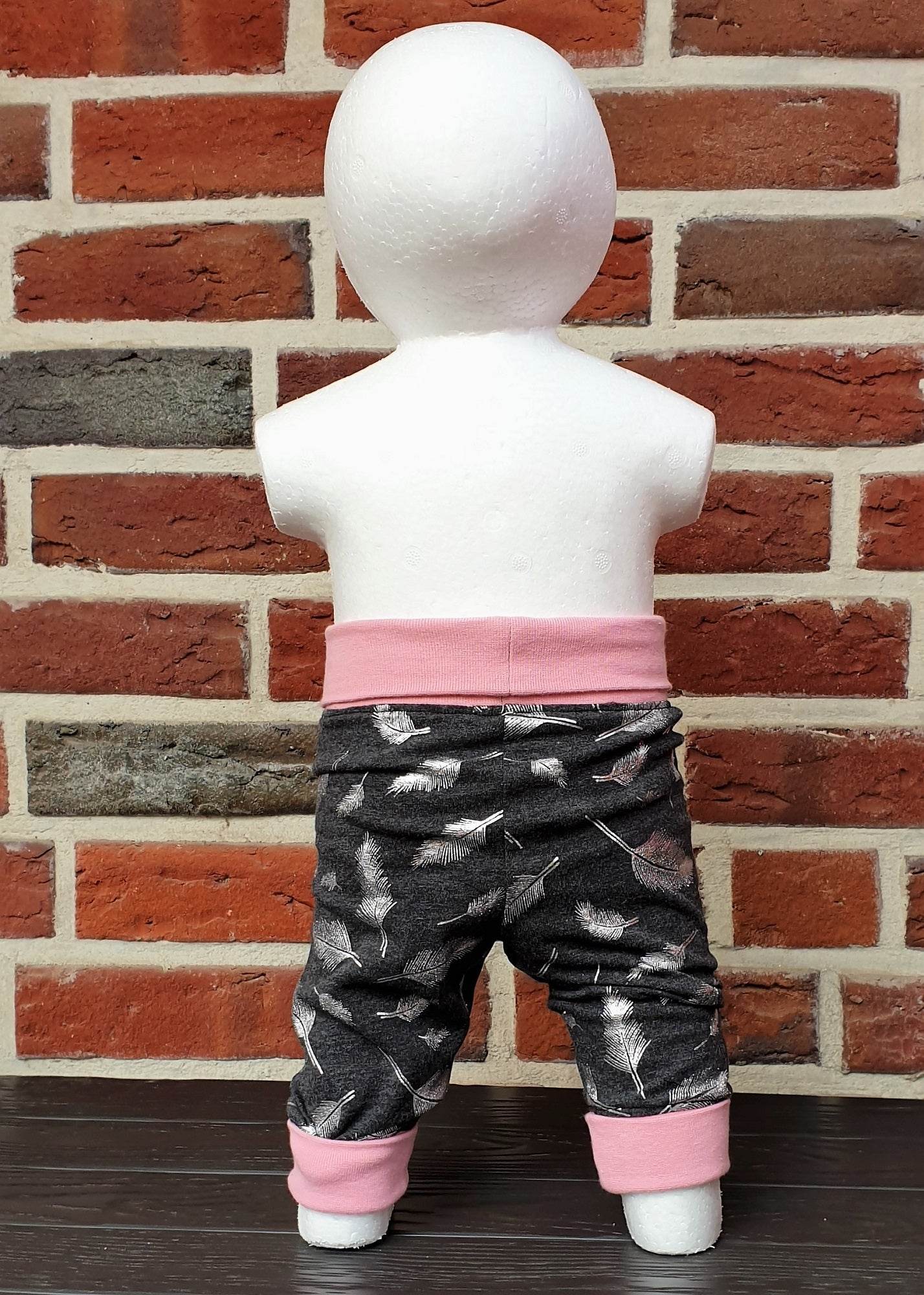 Lena – Bequeme Babyhose aus Jersey oder Sweat Gr. 44-98 - Sewando