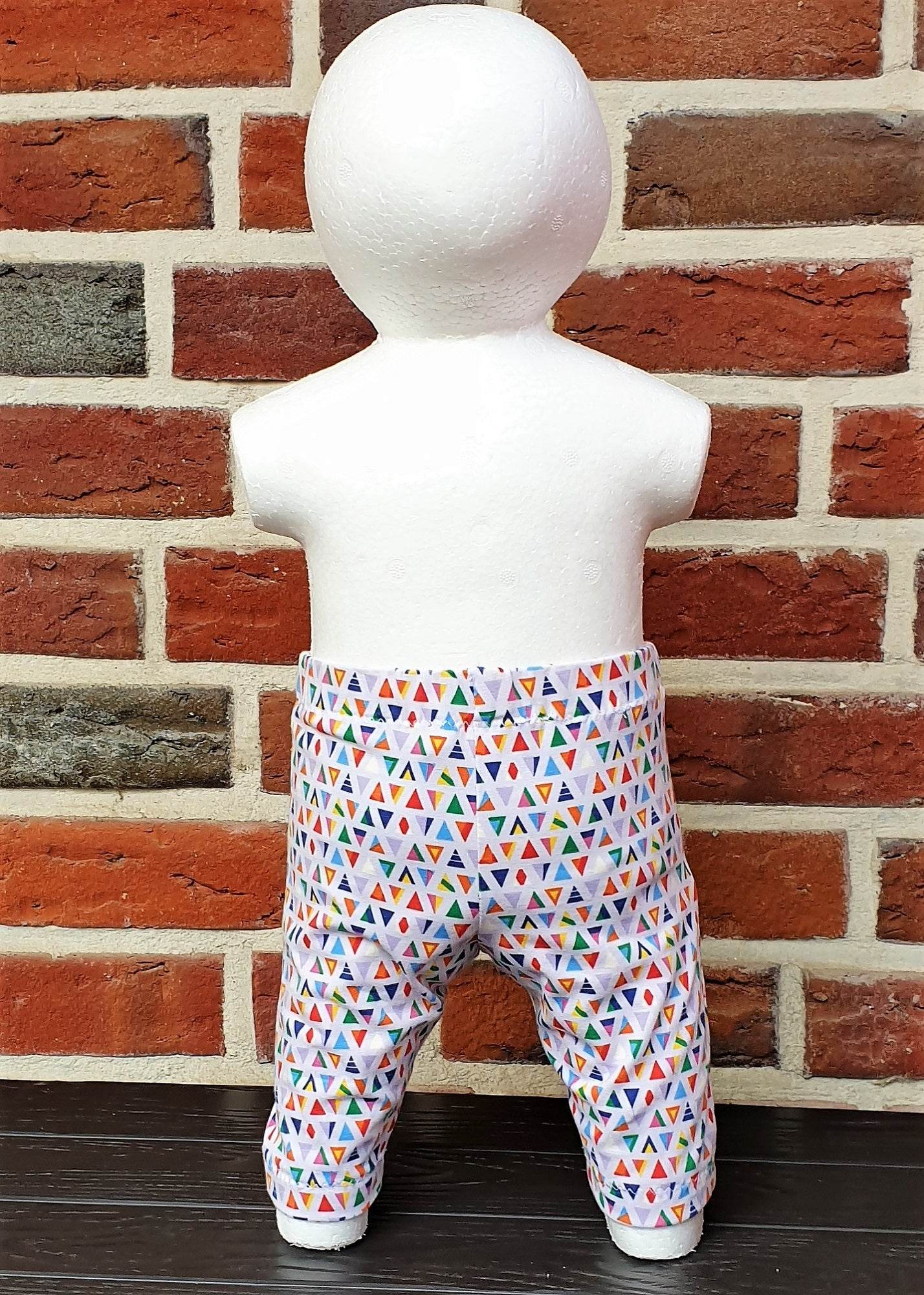 Lena – Bequeme Babyhose aus Jersey oder Sweat Gr. 44-98 - Sewando