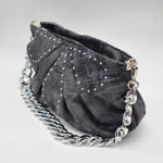 Schnittmuster Clutch Leni mit raffinierten Streifen - Sewando