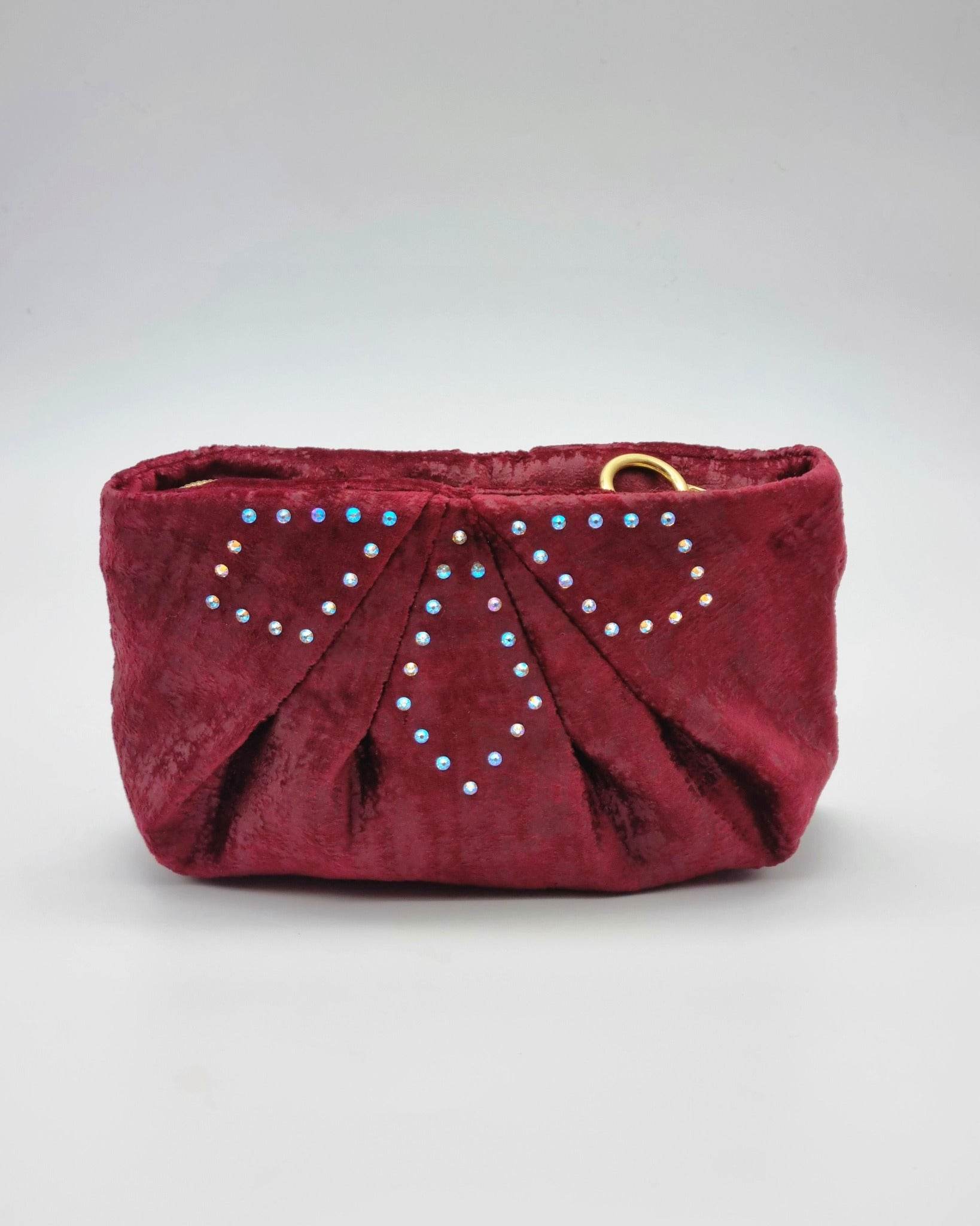 Schnittmuster Clutch Leni mit raffinierten Streifen - Sewando