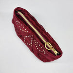 Schnittmuster Clutch Leni mit raffinierten Streifen - Sewando