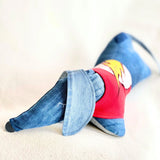 Anleitung Leseknochen nähen, Dackel Schnittmuster