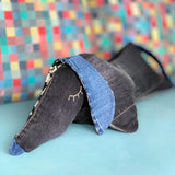 Anleitung Leseknochen nähen, Dackel Schnittmuster