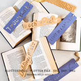 Plotterdatei Lesezeichen Bücherliebe 6 Designs