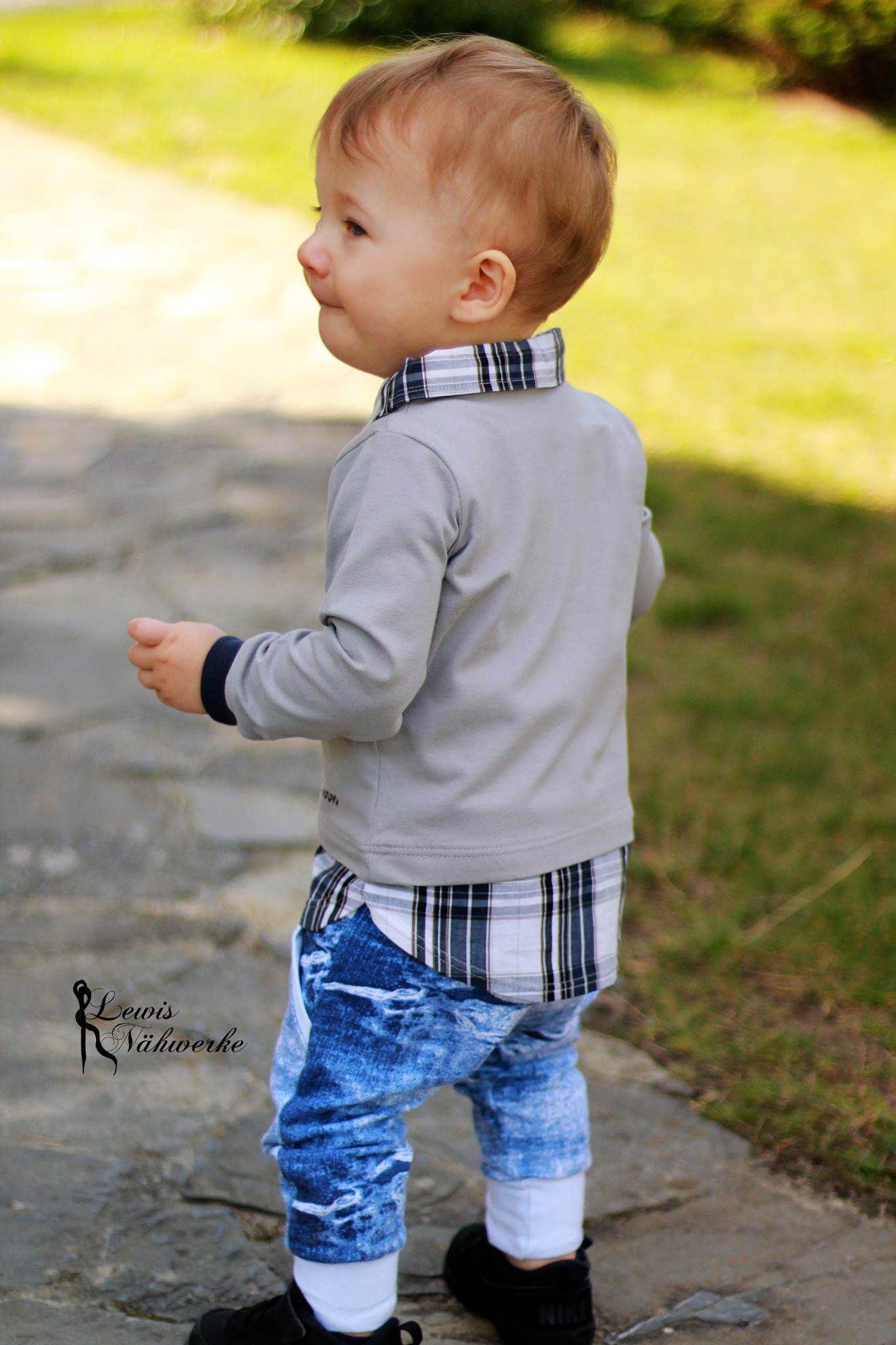 Happy Two in One - Gr 86-164 - Shirt im Lagenlook Schnittmuster - Sewando