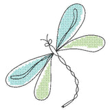 Stickdatei "Libelle"